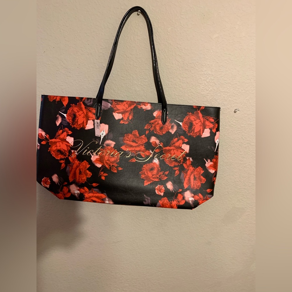 Victoria’s Secret floral tote